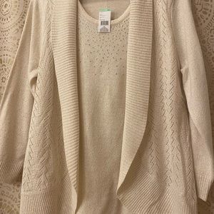 Laura Scott Dressy Cardigan Style Sweater